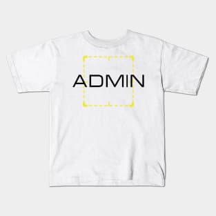 Admin Kids T-Shirt